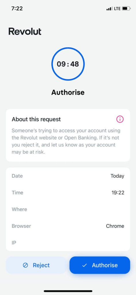 Revolut Login from Desktop