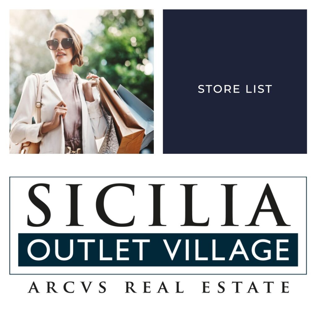 Sicilia Outlet Village Store List