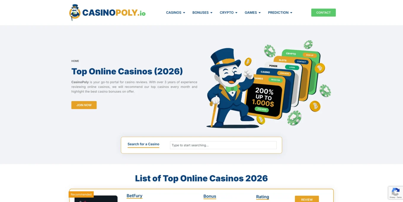 casinopoly online crypto casinos
